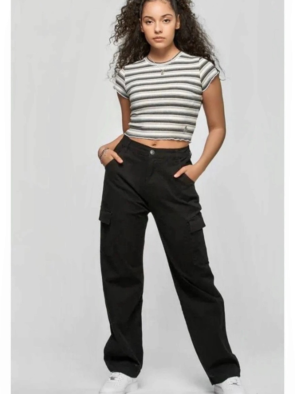 Kuwalla Straight Cargos Black